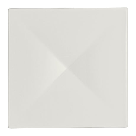 White Album Square Elevation w/ Indent 16.2 x 16.2 x 1.9cm (6 3/8 x 6 3/8 x 3/4") - Pack 12