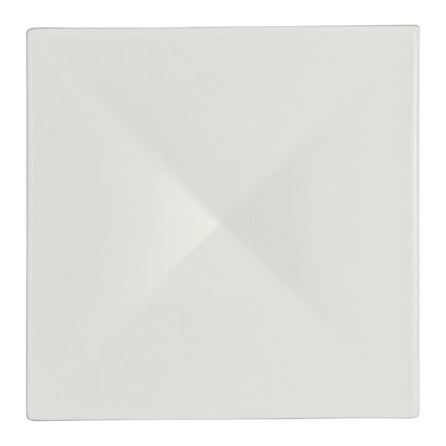 White Album Square Elevation w/ Indent 16.2 x 16.2 x 1.9cm (6 3/8 x 6 3/8 x 3/4") - Pack 12