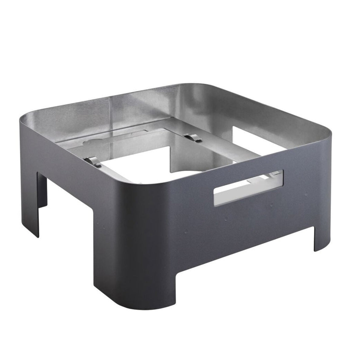 Excellent_Black_GN_2/3_Induction_Chafer_Stand_37_x_40_x_17cm_(14_1/2_x_15_3/4_x_6_2/3")_-_Pack_1