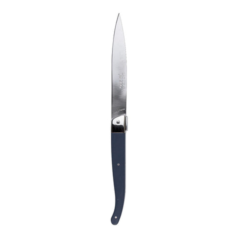 Laguiole Stand Up Dark Blue 1.2mm Blade With ABS Handle - Pack 6