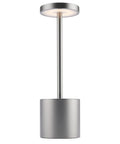 Tempo Grey Table Lamp 29cm / 11.5"