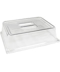 Polycarbonate Gastronorm Covers GN 1/2 33.1 x 27.1 x 9.1cm (13 x 10 2/3 x 3 1/2") - Pack 3
