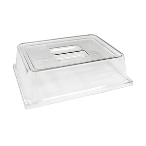 Polycarbonate Gastronorm Covers GN 1/2 33.1 x 27.1 x 9.1cm (13 x 10 2/3 x 3 1/2") - Pack 3