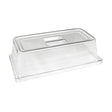 Polycarbonate Gastronorm Covers GN 1/3 33.1 x 18.2 x 9.1cm (13 x 7 1/6 x 3 1/2") - Pack 3