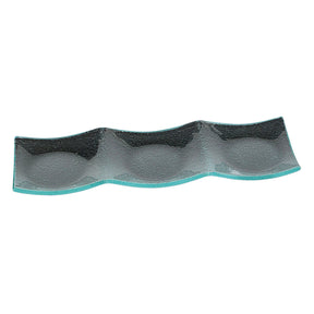 Pockets Glass Rectangle Plate 10 x 31cm (3 7/8 x 12 1/4") - Pack 12
