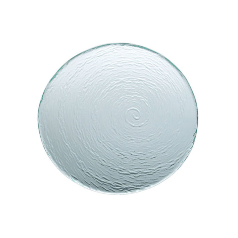Scape Glass Clear Round Platter 30cm (11 3/4") - Pack 6