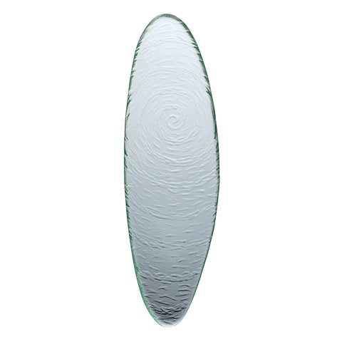 Scape Glass Clear Oval Platter 40cm (15 3/4") - Pack 6