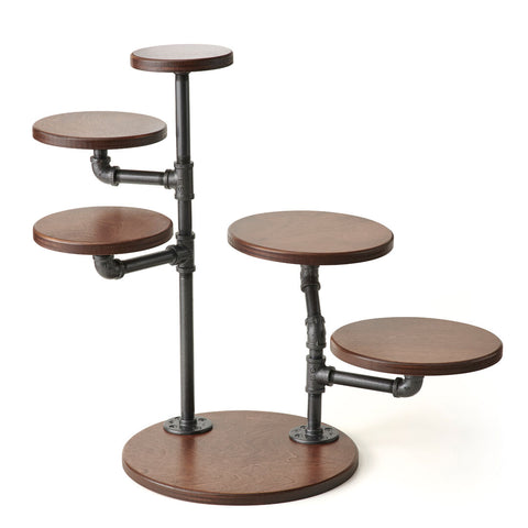 Creations Chestnut Multi-Height Stand 35.5 x 61.5cm (14 x 24 1/4") - Pack 1
