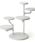Creations Aged White Multi-Height Stand 35.5 x 61.5cm (14 x 24 1/4") - Pack 1