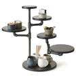 Creations Gun Metal Multi-Height Stand 35.5 x 61.5cm (14 x 24 1/4") - Pack 1