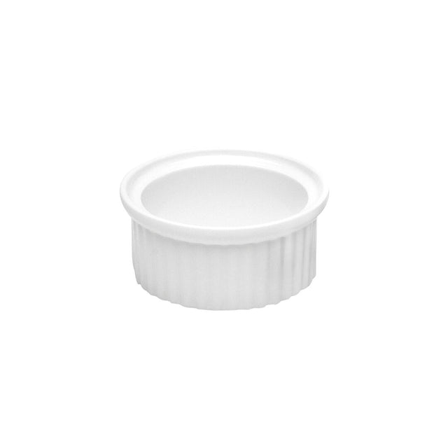 White Ramekin 6.75 x 2.8cm 6cl (2 5/8 x 1 1/8" 2oz) - Pack 12