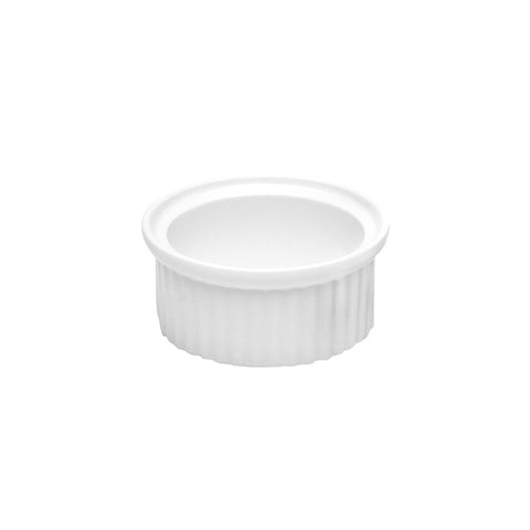 White Ramekin 9.5 x 3.8cm 12cl (3 3/4 x 1 1/2" 4 1/4oz) - Pack 12