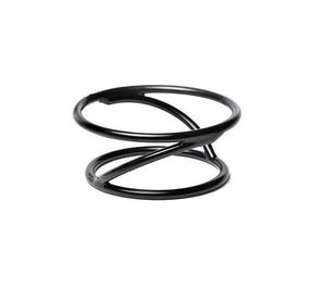 Rubber Pedestal Round Stand 15.25 x 17.8 x 7.6cm (6 x 7 x 3") - Pack 3
