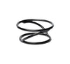Rubber Pedestal Round Stand 15.25 x 17.8 x 7.6cm (6 x 7 x 3") - Pack 3