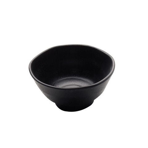 Zen Black Bowl 11.5 x 5.7cm 24.25cl (4 1/2 x 2 1/4" 8 1/2oz) - Pack 6