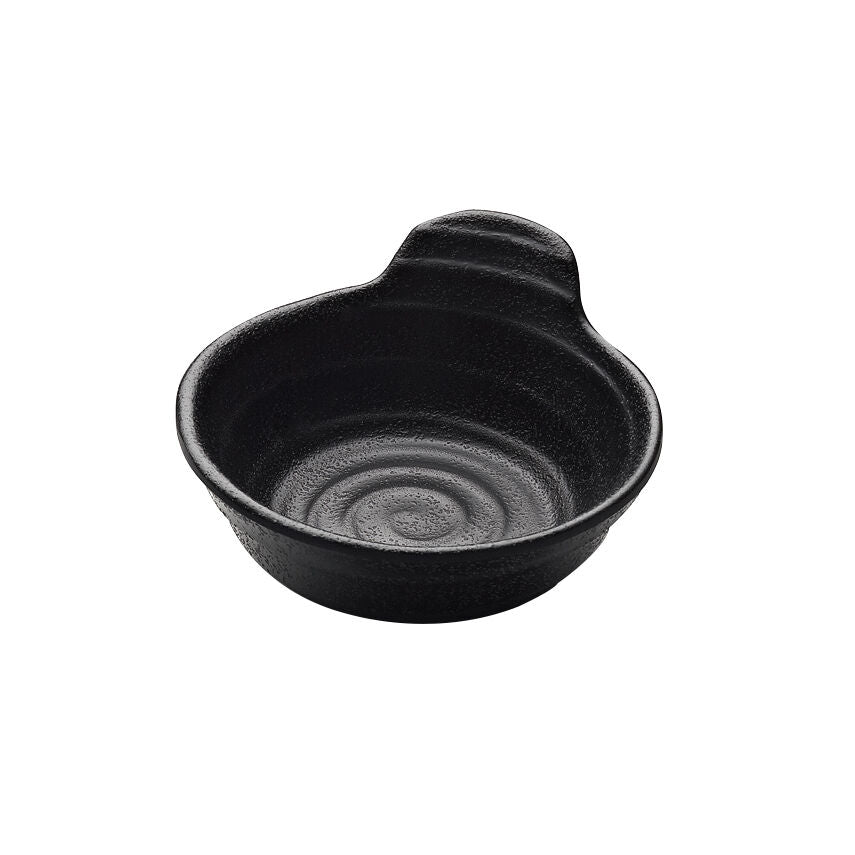 Zen Black Sauce Bowl 11.5 x 5.7cm 18cl (4 1/2 x 2 1/4" 6 1/4oz) - Pack 6