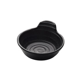 Zen Black Sauce Bowl 11.5 x 5.7cm 18cl (4 1/2 x 2 1/4" 6 1/4oz) - Pack 6