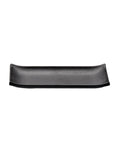 Zen Black Rectangle Tray 9.5 x 2.2cm (3 3/4 x 7/8") - Pack 6