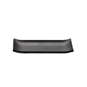 Zen Black Rectangle Tray 9.5 x 2.2cm (3 3/4 x 7/8") - Pack 6