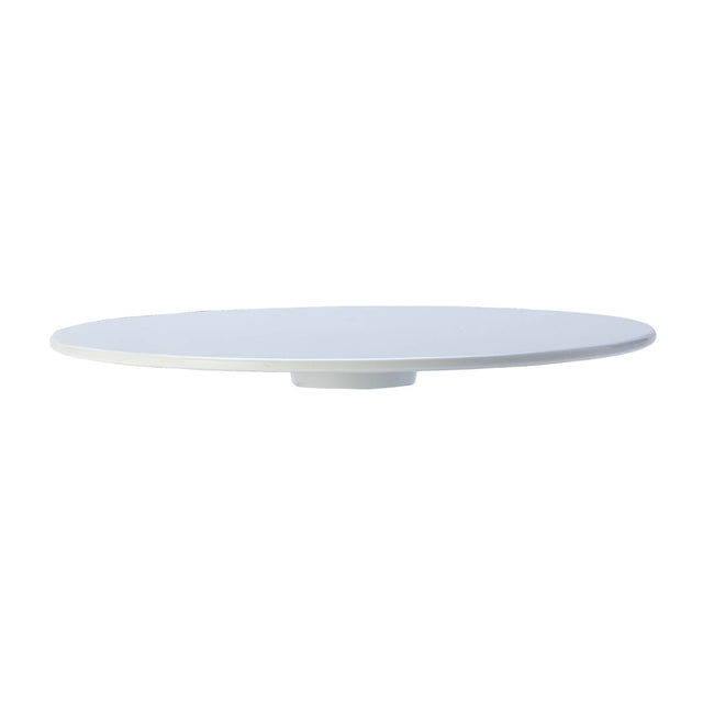Melamine Risers White Round Pedestal Top 29cm (11 1/2") - Pack 1