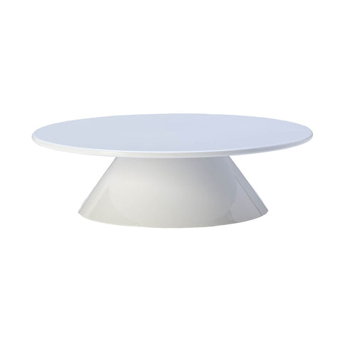 Melamine Risers White Pedestal for Round Top 7.5cm (3") - Pack 1