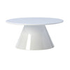Melamine Risers White Pedestal for Round Top 12.7cm (5") - Pack 1