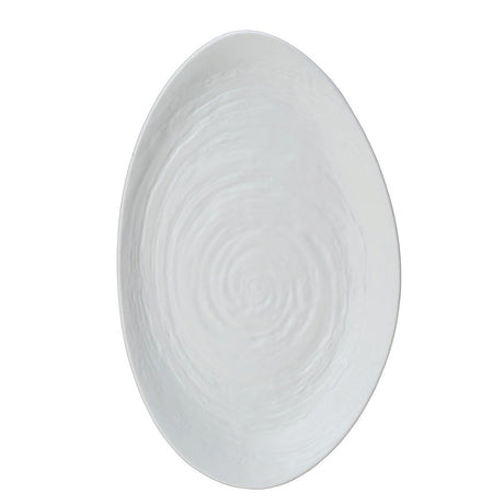 Scape White Large Oval Platter 40 x 24.2cm (16 x 9 1/2") - Pack 1