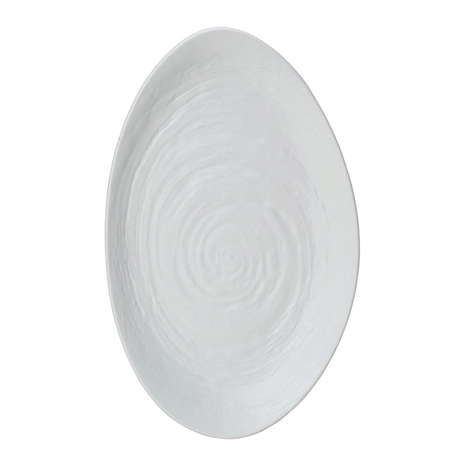 Scape White Large Oval Platter 40 x 24.2cm (16 x 9 1/2") - Pack 1