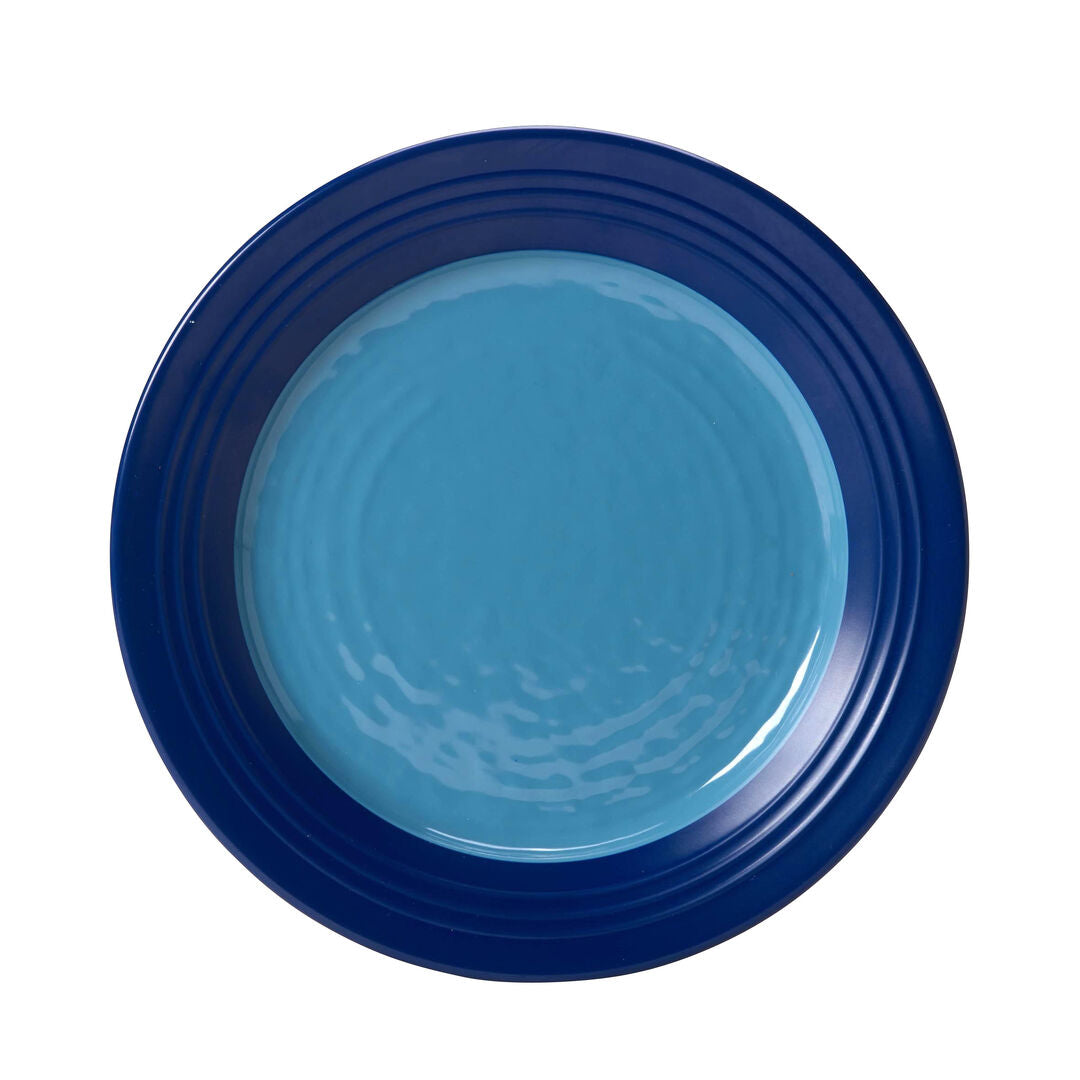 Freedom Blue Round Plate 23cm (9") - Pack 6
