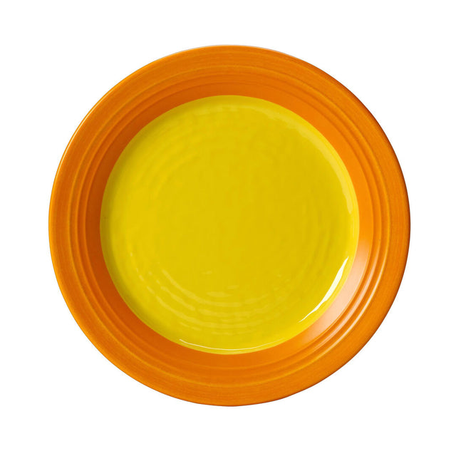 Freedom Yellow Plate 25cm (9 7/8") - Pack 6