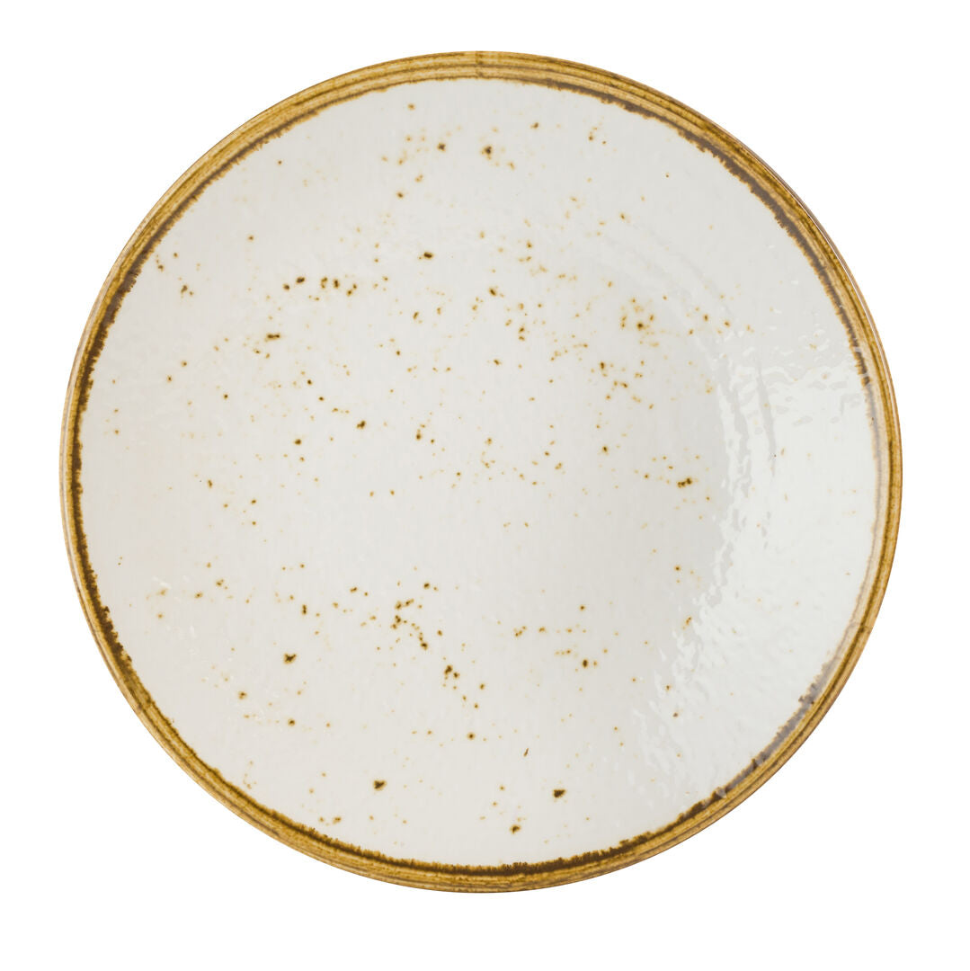 Craft White Coupe Plate 25.4cm (10") - Pack 6