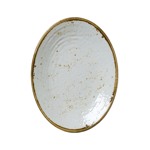 Craft White Oval Plate 26 x 19.7cm (10 1/4 7 3/4") - Pack 6