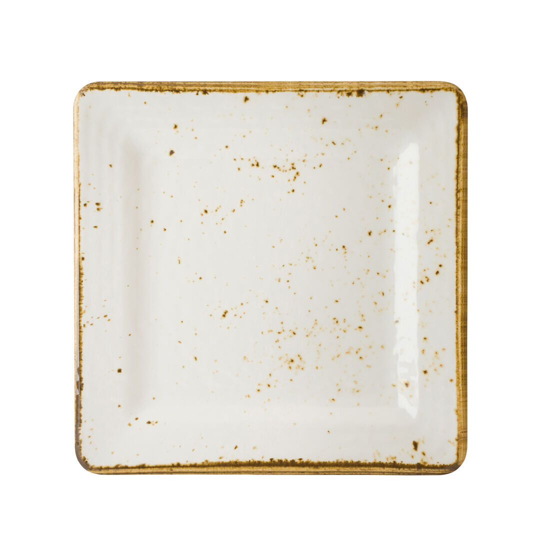 Craft White Square Plate 22.8cm (9") - Pack 6