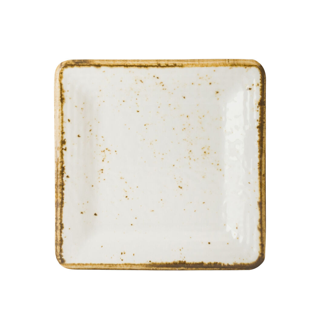 Craft White Square Plate 12.7cm (5") - Pack 6