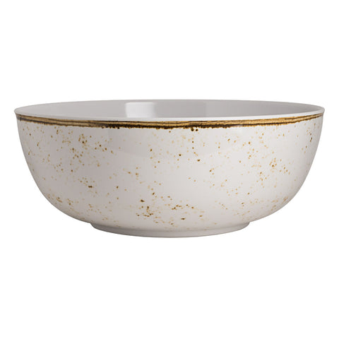 Craft White Extra Large Round Bowl 38.1 x 15.2cm 11.8ltr (15 x 6" 12 1/2qts) - Pack 2