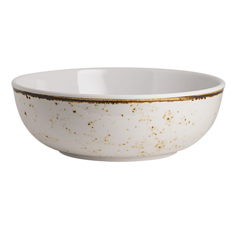 Craft White Small Round Bowl 22.9 x 7.6cm 2.1ltr (9 x 3" 2 1/4qts) - Pack 12