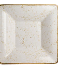 Craft White Square Pebble Bowl 38.1 x 8.3cm 4.7ltr (15 x 3 1/4" 5qts) - Pack 3