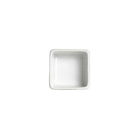 Cafe Porcelain Square Ramekin 5.7 x 3.2cm 7cl (2 1/4 x 1 1/4" 2 1/2oz) - Pack 36