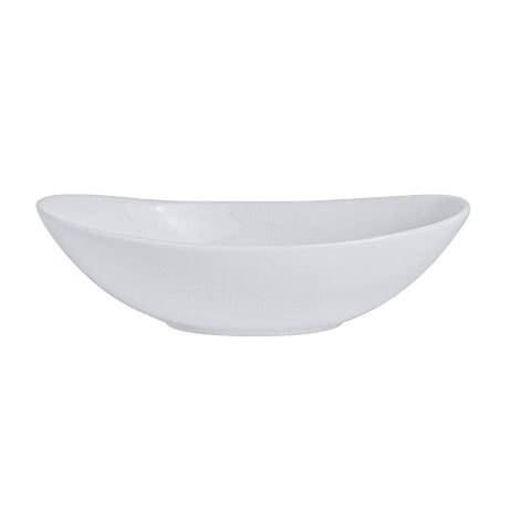 Cafe Porcelain Oval Bowl 10.25 x 6.3cm 6cl (4 x 2 1/2" 2oz) - Pack 36