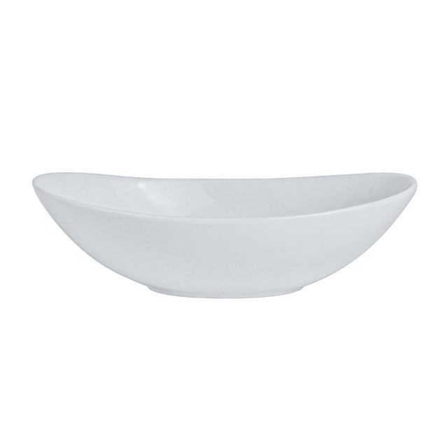 Cafe Porcelain Oval Bowl 15.25 x 9.5cm 17.7cl (6 x 3 3/4" 6 1/4oz) - Pack 12