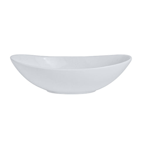 Cafe Porcelain Oval Bowl 20 x 12.7cm 45.5cl (7 7/8 x 5" 16oz) - Pack 12