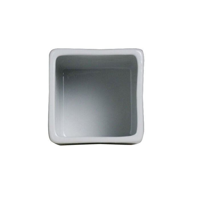 Cafe Porcelain Square Deep Ramekin 5.4cm 6cl (2 1/8" 2oz) - Pack 36