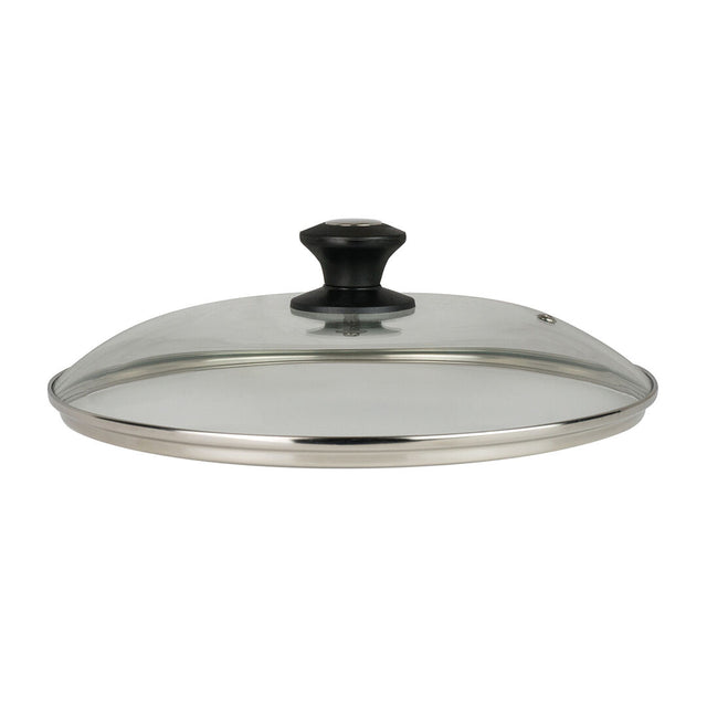 Folio Cookware Tempered Glass Lid with Silicone Rim & Knob 27.9cm (11") Fits QU003 QU004 - Pack 1