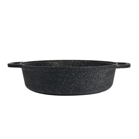 Black Induction Buffet Pot & Lid 37.5 x 28 x 8.25cm 384.5cl (14 3/4 x 11 3/4 x 3 1/4" 130oz) - Pack 1