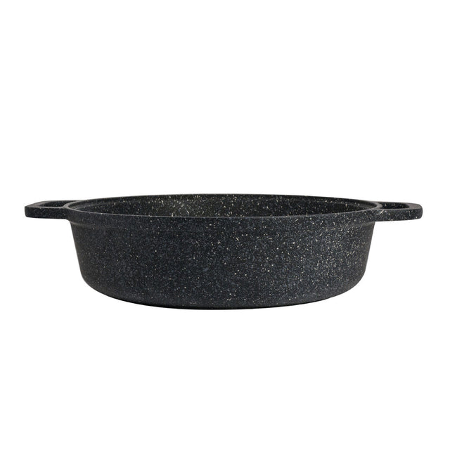 Black Induction Buffet Pot & Lid 37.5 x 28 x 8.25cm 384.5cl (14 3/4 x 11 3/4 x 3 1/4" 130oz) - Pack 1