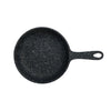 Black Round Skillet 26.7 x 16.5 x 3.5cm 44.4cl (10 1/2 x 6 1/2 x 1 3/8" 15oz) - Pack 2