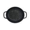 Black Oval Handled Casserole 32.4 x 22.9 x 5.4cm 165.6cl (12 3/4 x 9 x 2 1/8" 56oz) - Pack 2