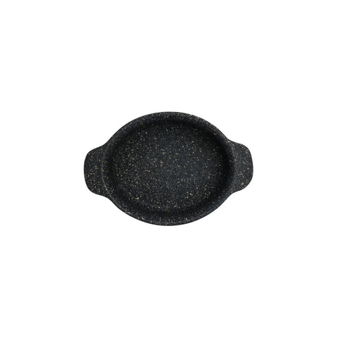 Black Oval Mini Crock 17.8 x 12 x 4.5cm 43.6cl (7 x 4 3/4 x 1 3/4" 14 3/4oz) - Pack 6