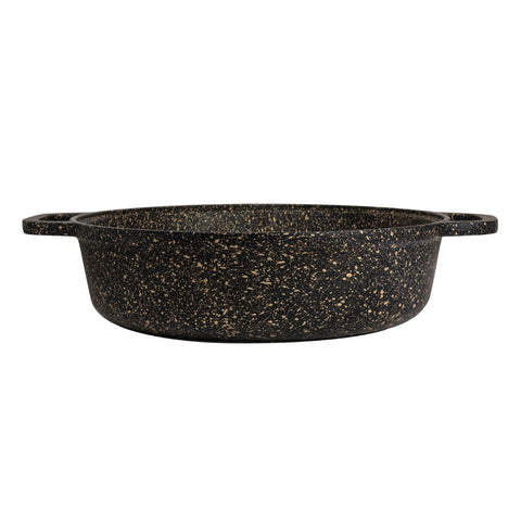 Bronze Induction Buffet Pot & Lid 37.5 x 28 x 8.25cm 384.5cl (14 3/4 x 11 3/4 x 3 1/4" 130oz) - Pack 1