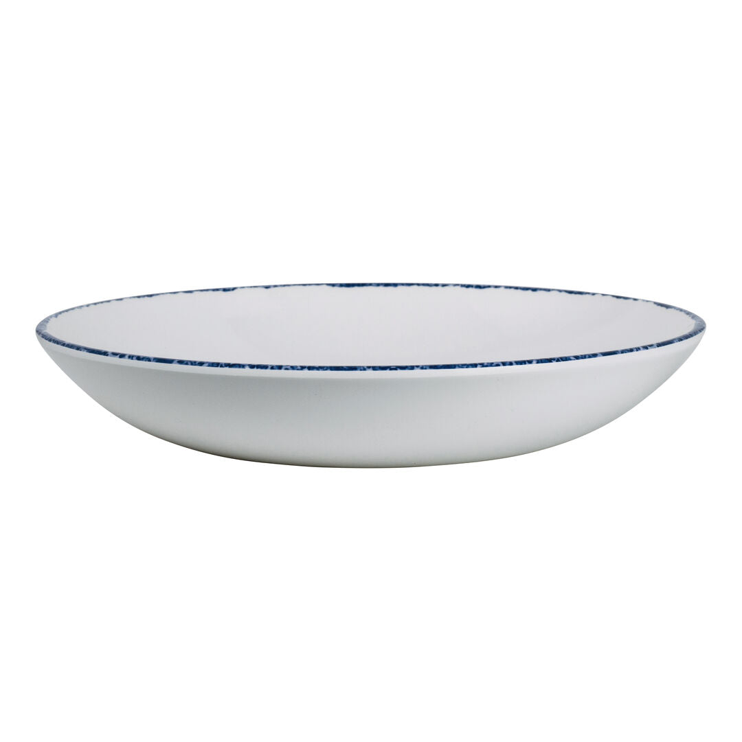 Blue Dapple Coupe Bowl 25.4cm 112.4cl (10" 38oz) - Pack 12